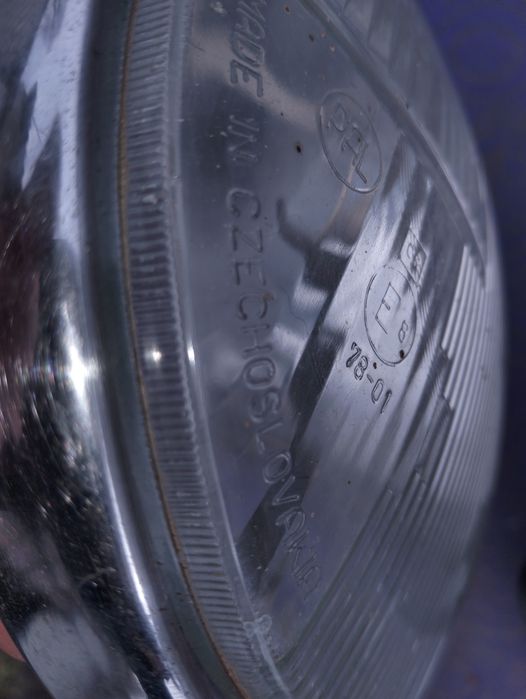 Фара, оптика ЯВА ЧССР Jawa