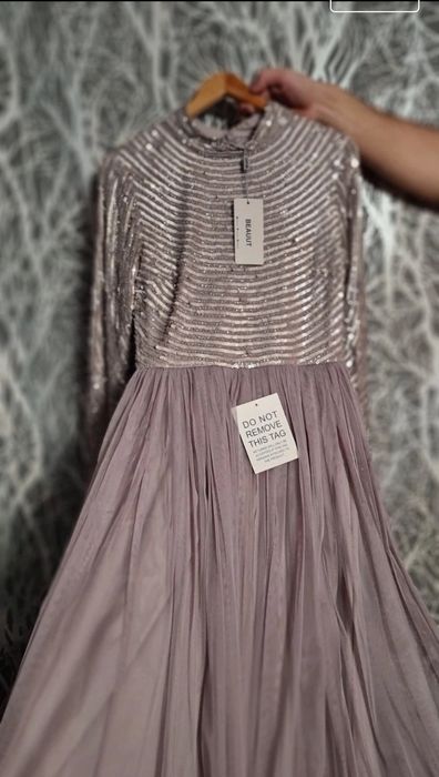 Sukienka maxi cekiny r  M