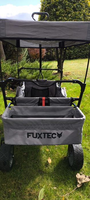 Wózek transportowo-plażowy marki FUXTEC. Oryginał