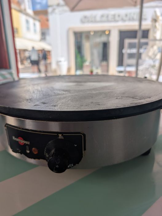 Crepeira Krampouz Profissional (não funciona)