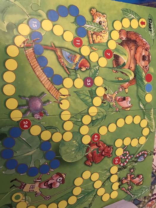 Gra planszowa 2 w 1 Wyścigi konne wyprawa przez dżunglę