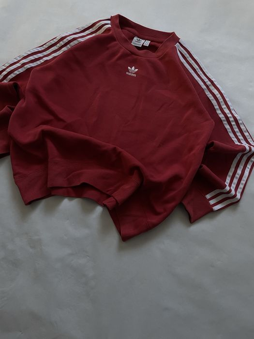 Світшот Adidas Red New casual y2k sk8 casuals style streetwear