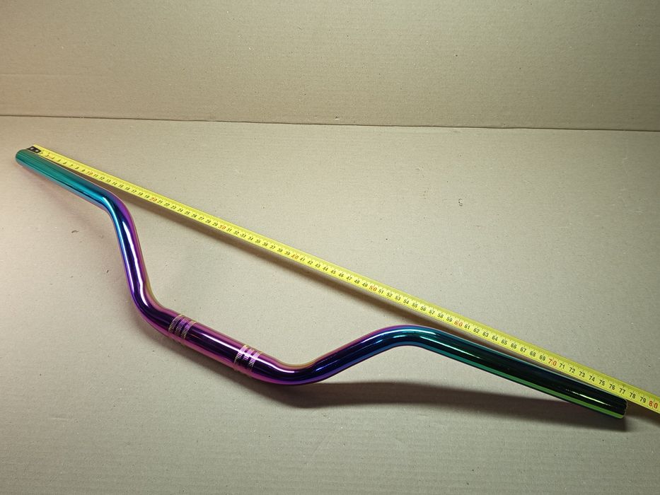 Кермо мото L770 d-22-28-22mm, h-110mm (сталь) плазма