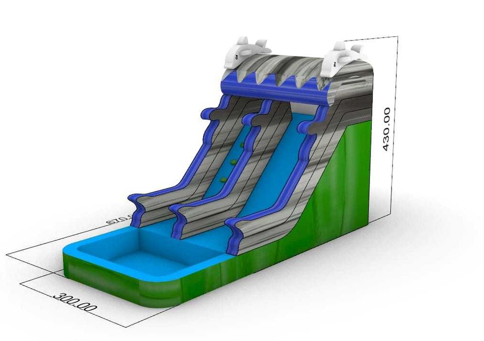 Insuflável Golfinho Slide (novo)