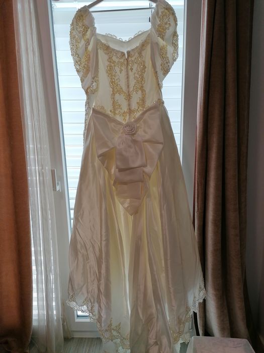 vestido noiva cor champanhe