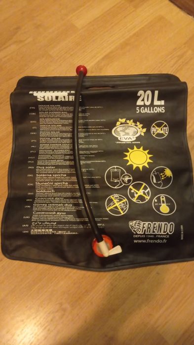 Duche solar 20 litros