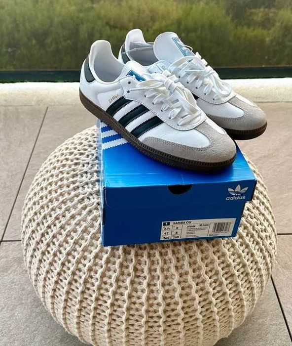 Adidas_SAMBA_OG_White ButyObuwie/SportoweModay Rozmiar.44