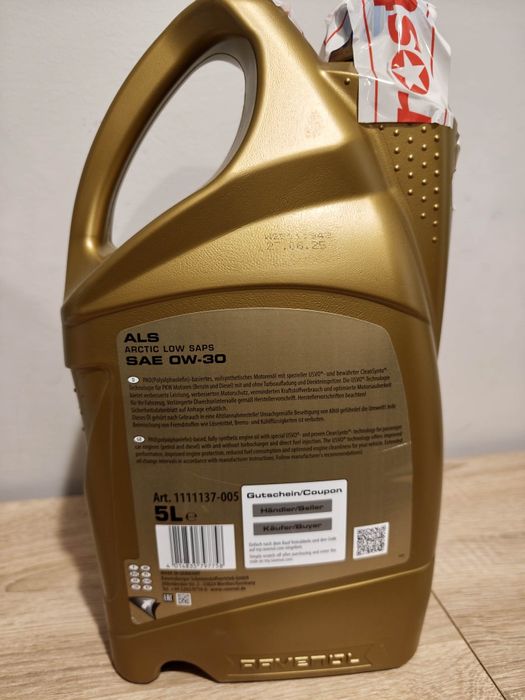 Olej Ravenol ALS 0w30 5L