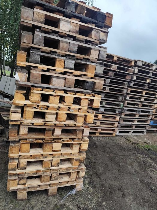 Palety drewniane przemysłowe 120x80 (mocne oraz miksy)