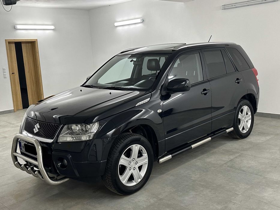 Suzuki Grand Vitara~2.0B~Skóry~Szyber~Navi~Kamera~4X4~Zarejestrowana