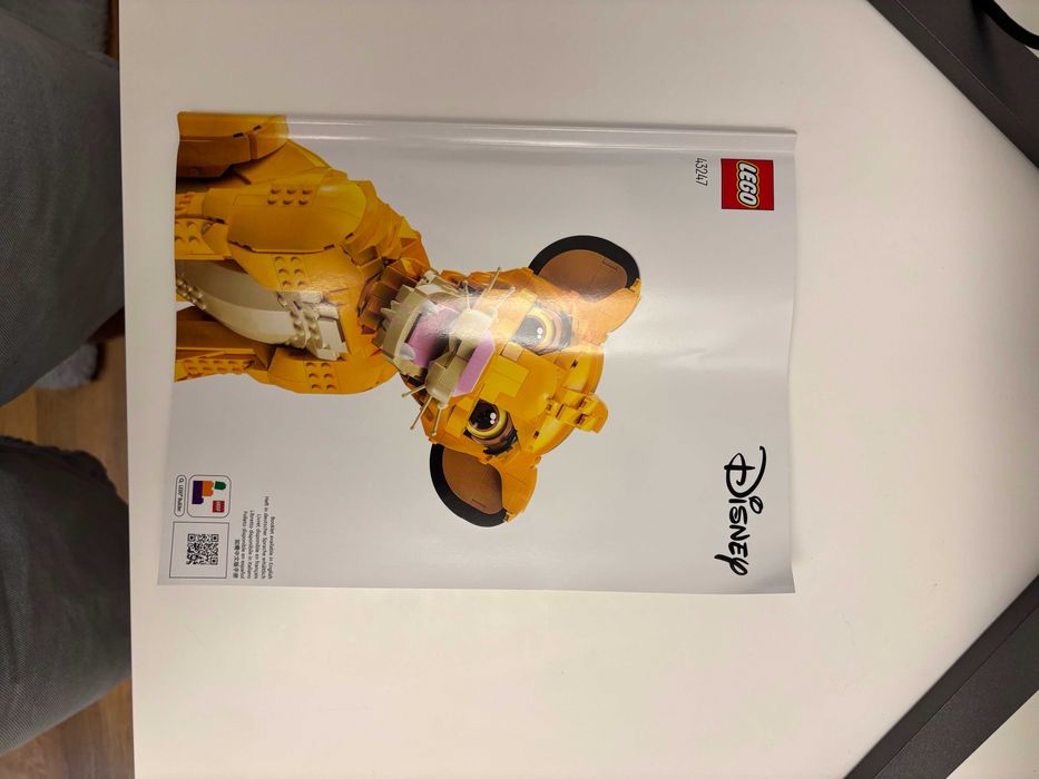 Lego Pequeno Simba, o Rei Leão