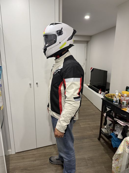 Casaco Motard blusão mota moto biker 4 estações impermeável ideal pra verão também.