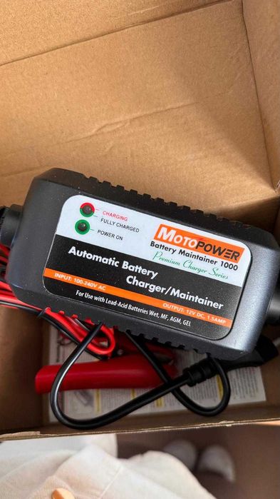 MOTOPOWER MP00206A 12 V 1,5 Amp Automatyczna ładowarka akumulatorów
