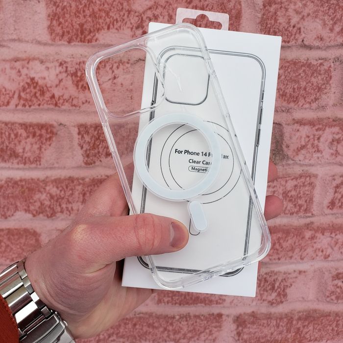 Sale! Clear Case Magnetic iPhone 14 Pro Max чохол case накладка