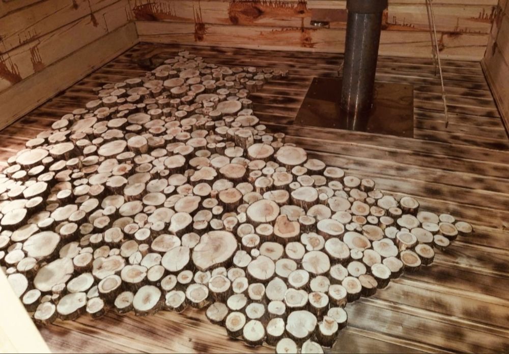 Спили, дошки ялівцеві, декор та аромат для бані (саун )