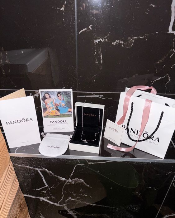 Naszyjnik Pandora „Love You to the Moon and Back” – nowy, kompl