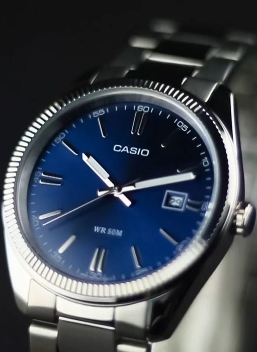 Relógio Masculino Azul Premium