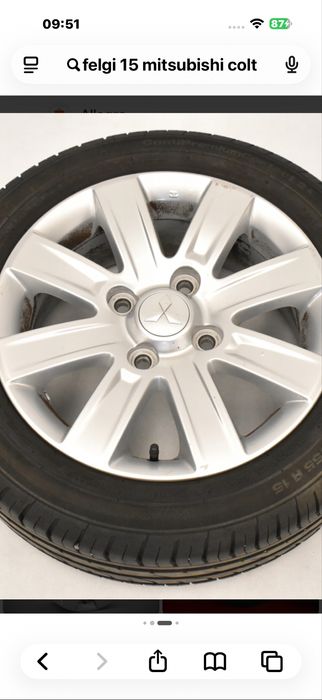 Felgi 15 4x114.3 mitsubishi