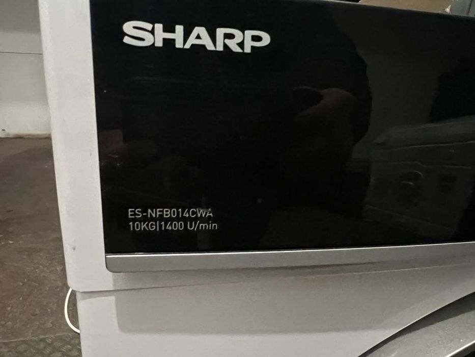 Pralka Sharp ES-NFH014CWA-PL 10kg 1400obr. Uszkodzona do naprawy