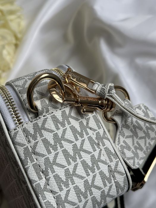 Жіноча сумка michael kors кроссбоди Люкс женская сумка клатч МК біла