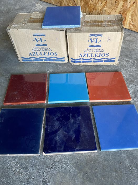 Azuleijos Viuva Lamego varis cores