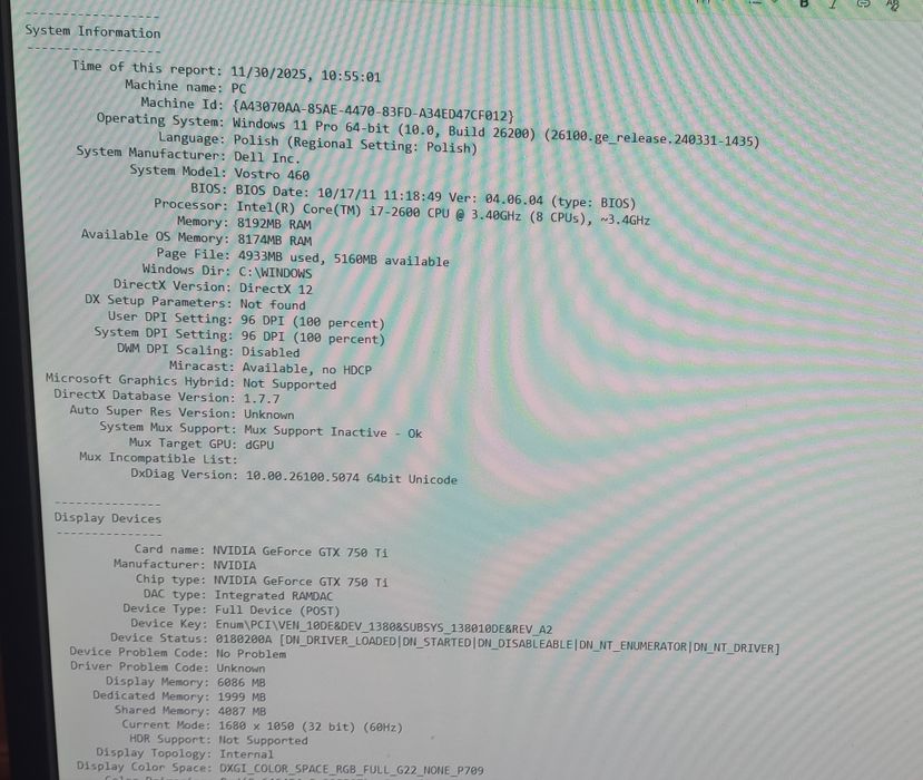 GOTOWY Zestaw do grania, nauki, internetu