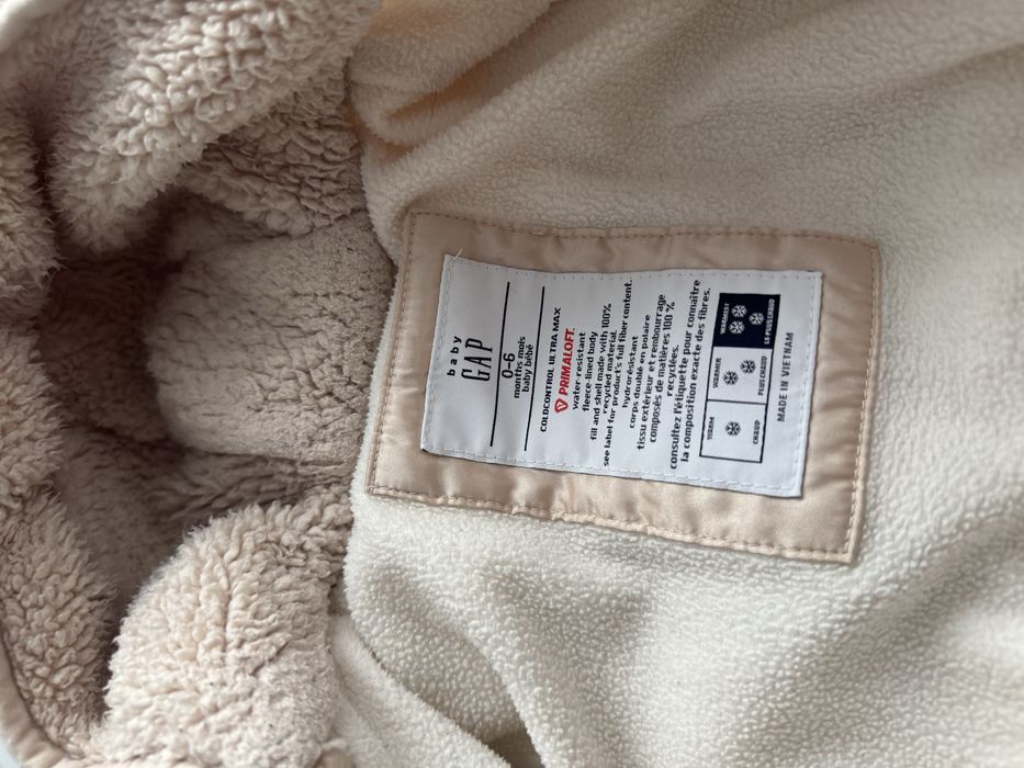 Зимовий комбінезон GAP 0-6 м + шапка у подарунок