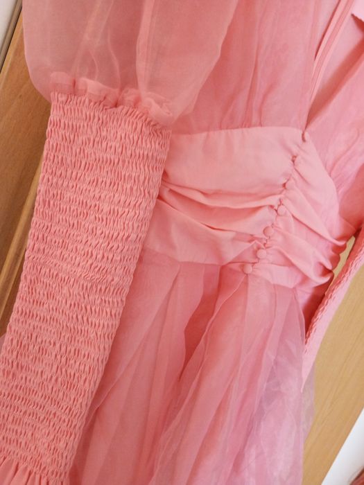 Vestido lindo de cerimónia, rosa tamanho S marca Sugar Thrills