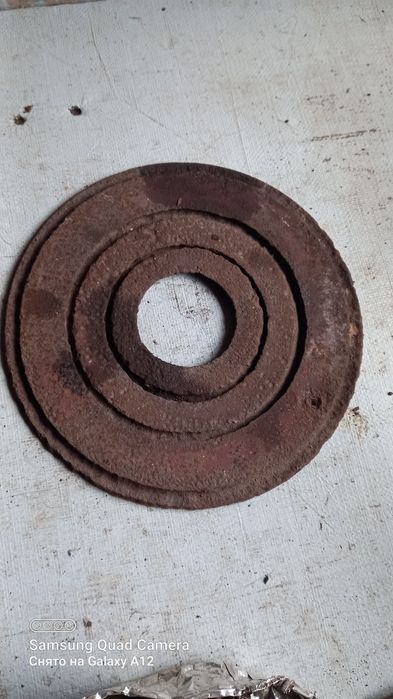 Кольца на плиту.