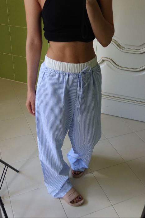 штаны в полоску