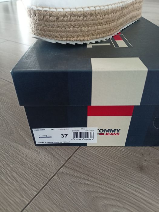 Espadryle na platformie Tommy
