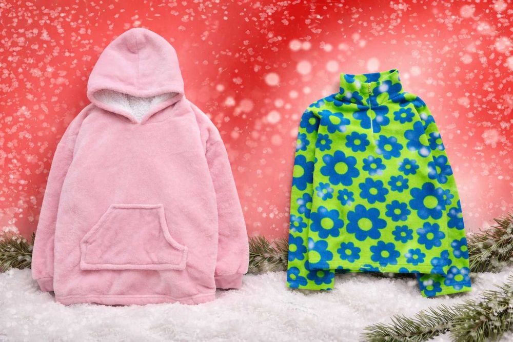 12-14 рок. Benetton брендова фліска, толстовка, худі Тедді