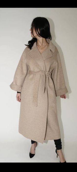 Вовняне пальто шерсть S