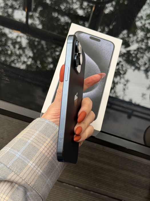  IPhone 15 Pro Max 512gb Blue Titanium з фіз.картою