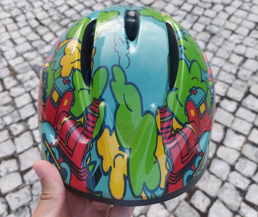 Conjunto 3 capacetes criança