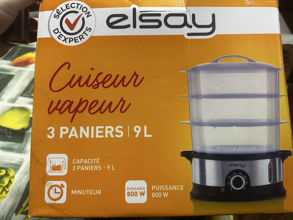 Cozedor a vapor elsay