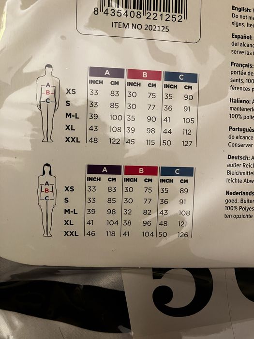 Przebranie wieźnia, prisoner M-L