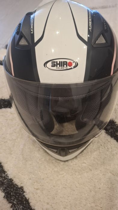 Capacete de mota para senhora