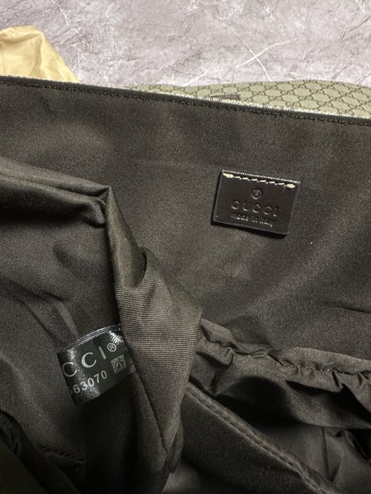 Сумка Gucci шкіряна велика LV prad nsw tech