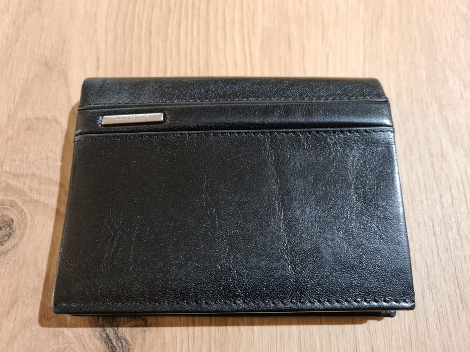 NOWY Skórzany portfel męski Samsonite Prestige, RFID