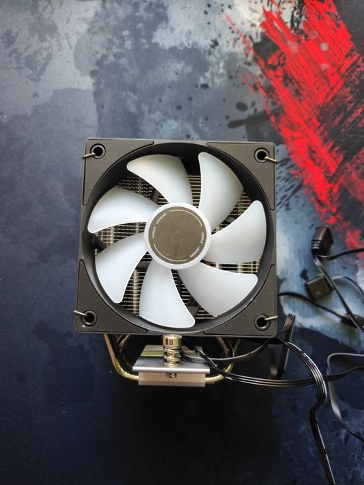 Кулер башня AF400S DGT ARGB з індикатором температури Intel/AMD