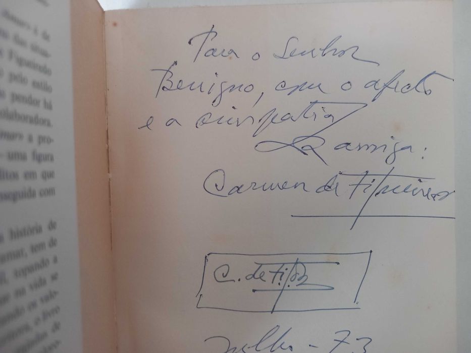 Os amores de Máximo - Carmen Figueiredo [autografado]