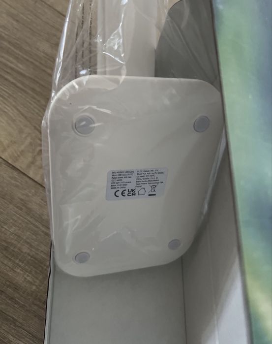 Lampka led usb  biała nowa biała