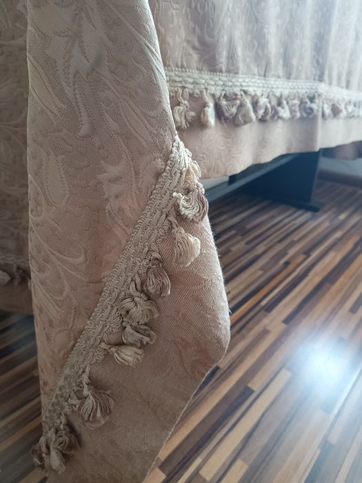 Obrus duży solidny vintage