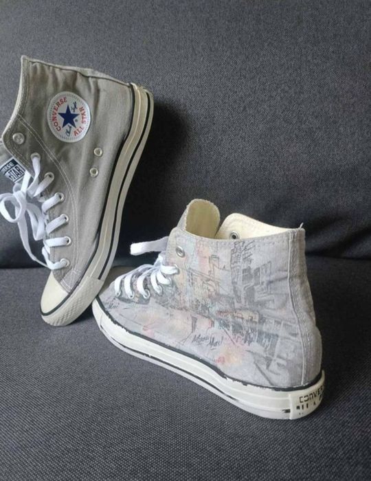 Сірі кеди converse розмір 40