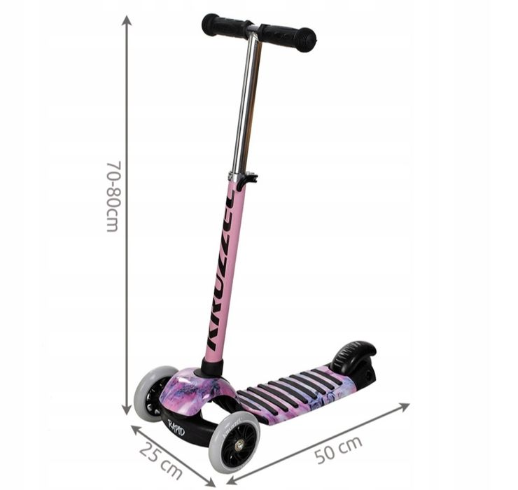 Hulajnoga trójkołowa 3+