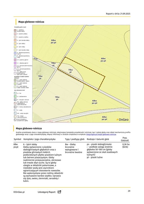 Działka rolna nr. 413 kolonia waszkowskie