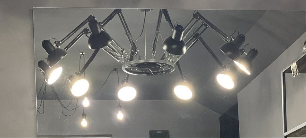 Люстра Паук на 10 ламп