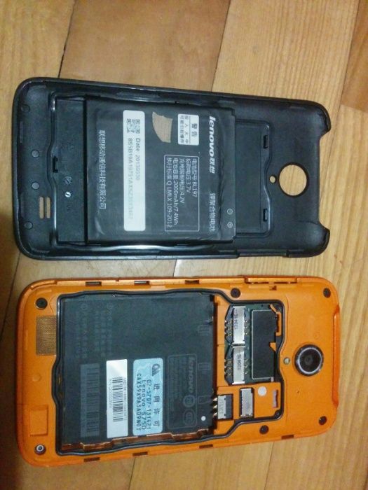 Смартфон Lenovo IdeaPhone S750 (Black/Orange)