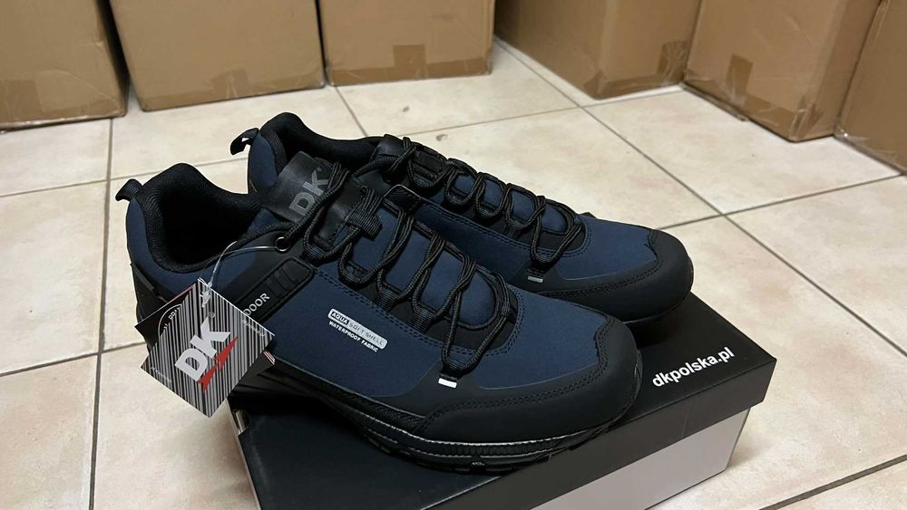 Buty Trekkingowe Wodoodporne Granatowe DK Nr 46